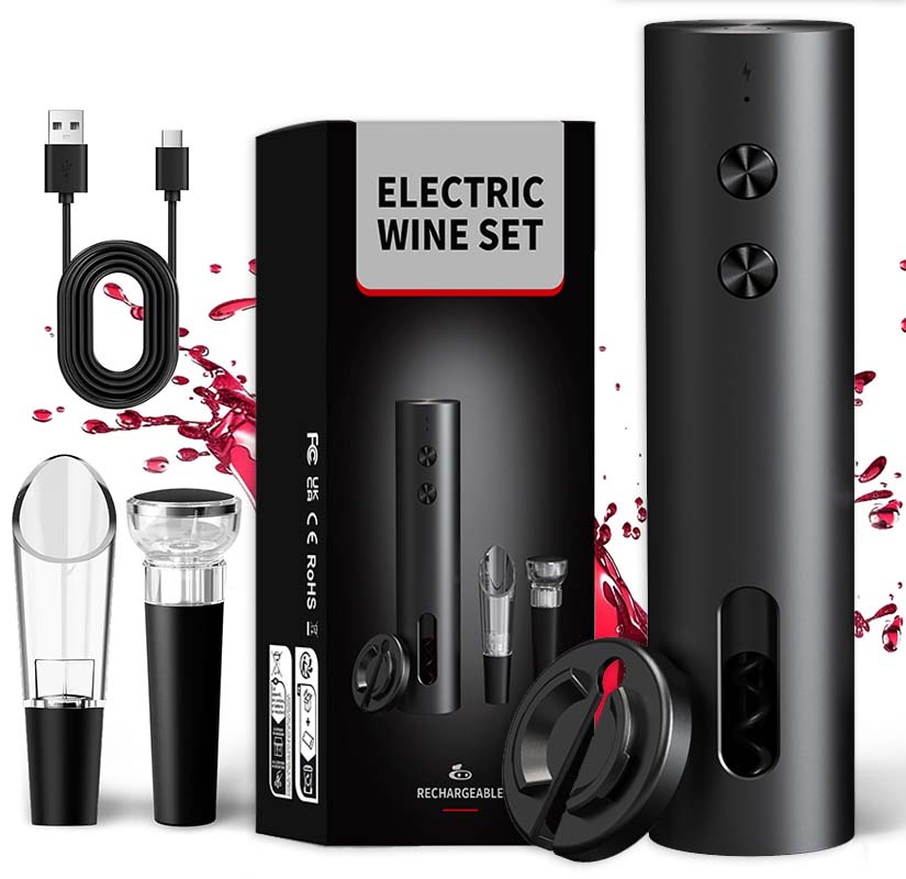 Wine Opener Electric - Набор электрических открывалок для вина 4-в-1