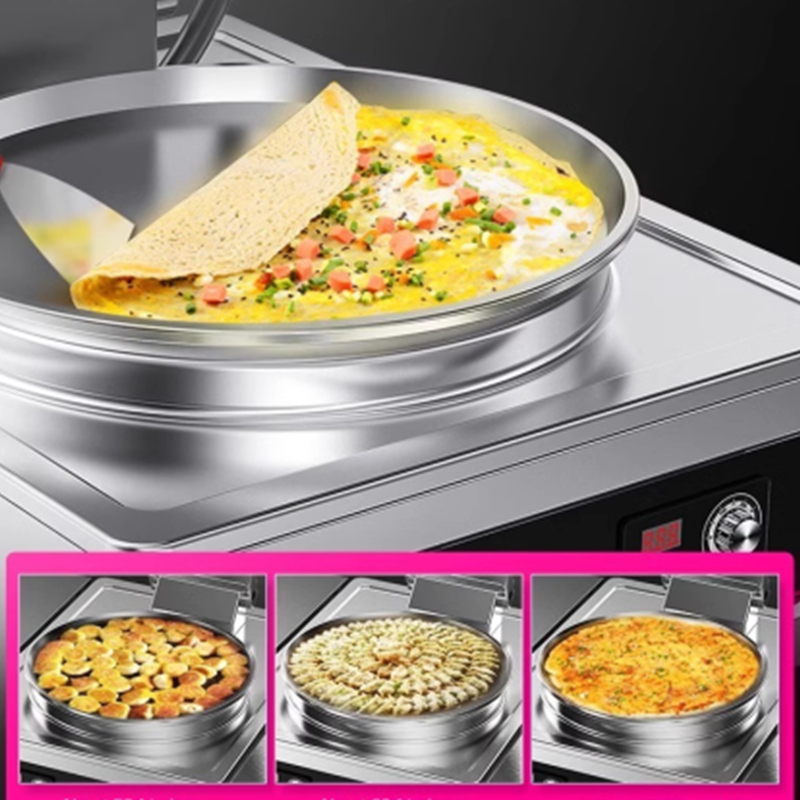 Electric Griddle Pancake - Регулируемая электрическая блинница, мощная коммерческая электрическая