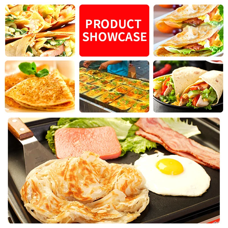 Электрическая вращающаяся сков – обзор и цена Electric Griddle Pancake